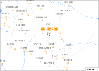 map of Ādī Ār‘ada