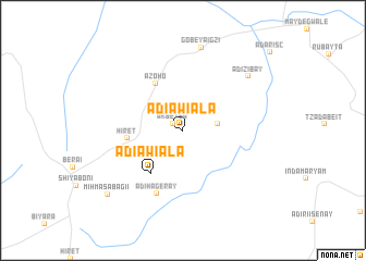 map of Ādī Āwiʼāla