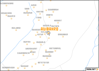 map of Ādī Bahro