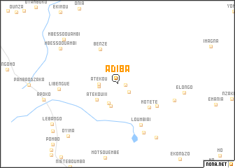 map of Adiba