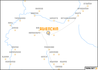 map of Adienchin