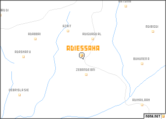 map of Adi Essaha