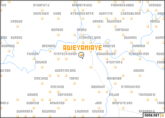 map of Adieyamiaye