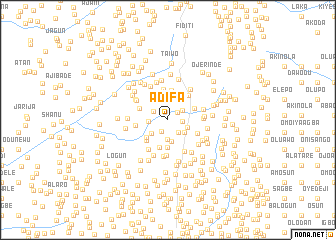 map of Adifa