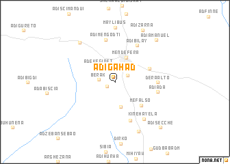 map of Ādī Gahād