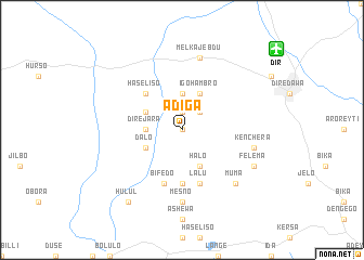 map of Ādīga