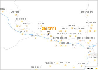 map of Adigeni