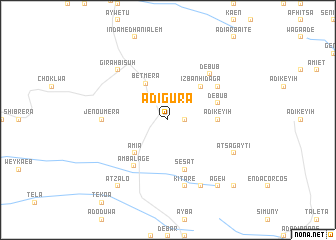 map of Ādī Gura