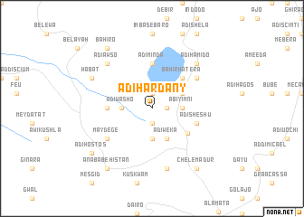 map of Ādī Hardany