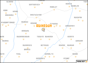 map of Ādī Hēdum