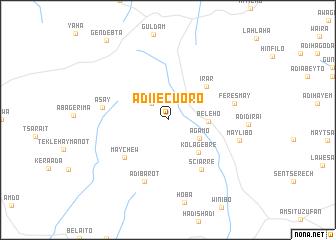 map of Adi Iecuoro