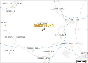 map of Adikayevka