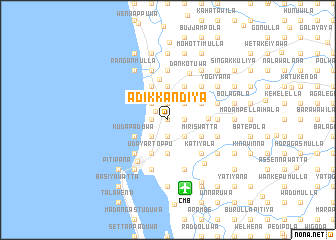 map of Adikkandiya