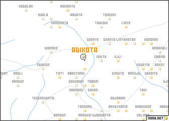 map of Adikota