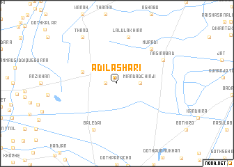 map of Ādi Lashāri