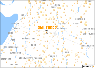 map of Adil Tagar