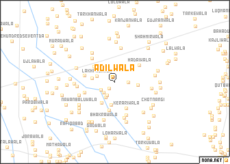 map of Adilwāla
