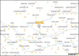 map of Ading