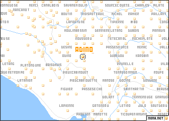 map of Adino