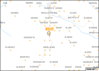 map of Adin