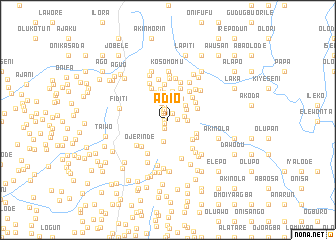 map of Adio