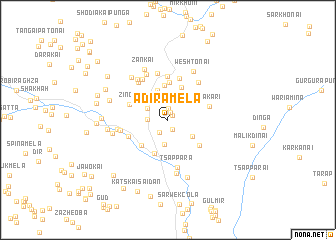 map of Adīra Mela