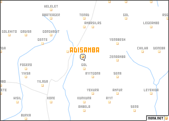 map of Ādīs Āmba
