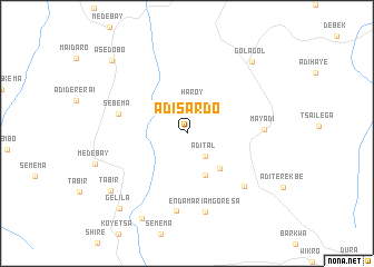 map of Ādī Sardo