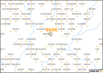 map of Adisa
