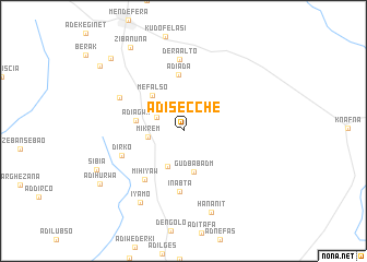 map of Adi Secche