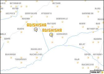 map of Ādī Shīsha