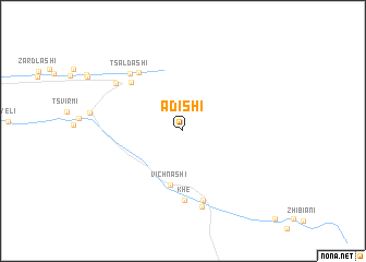 map of Adishi