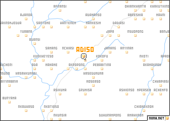 map of Adiso