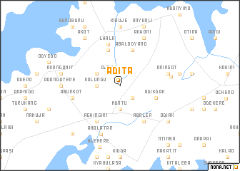 map of Adita