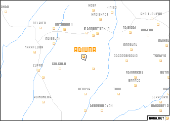 map of Adi Una