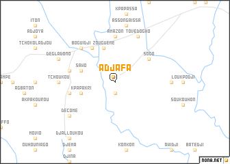 map of Adjafa