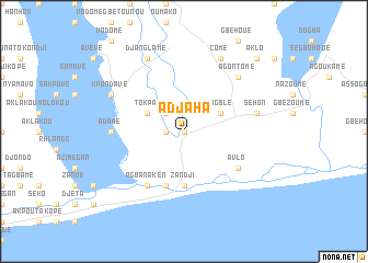 map of Adjaha