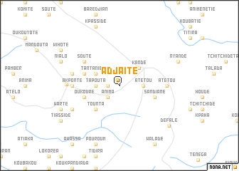 map of Adjaïté