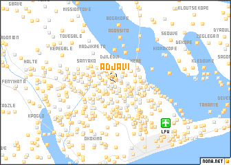 map of Adjavi