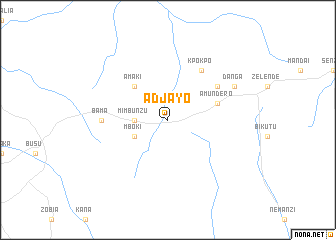 map of Adjayo