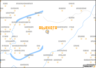 map of Adjekota