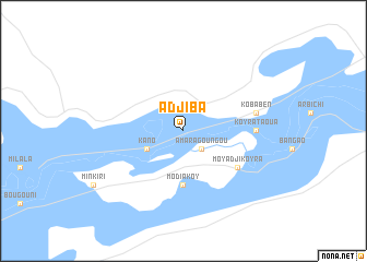 map of Adjiba