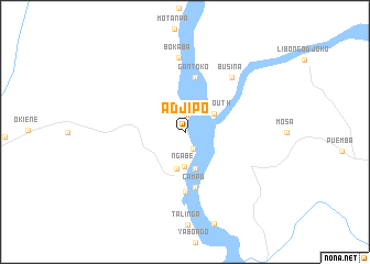 map of Adjipo