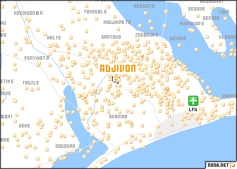 map of Adjivon