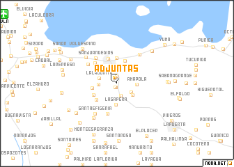 map of Adjuntas