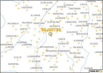 map of Adjuntas