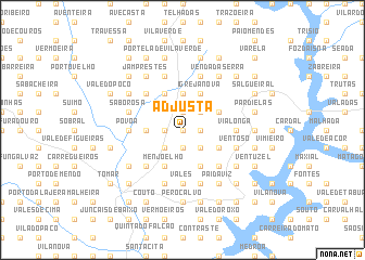 map of Adjusta