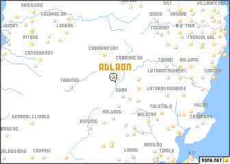 map of Adlaon