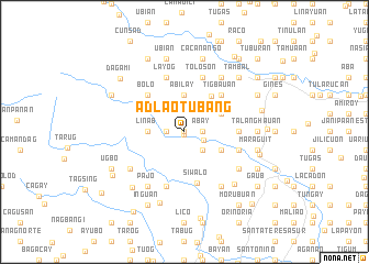 map of Adlao-Tubang