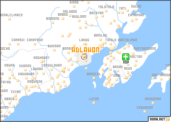 map of Adlawon